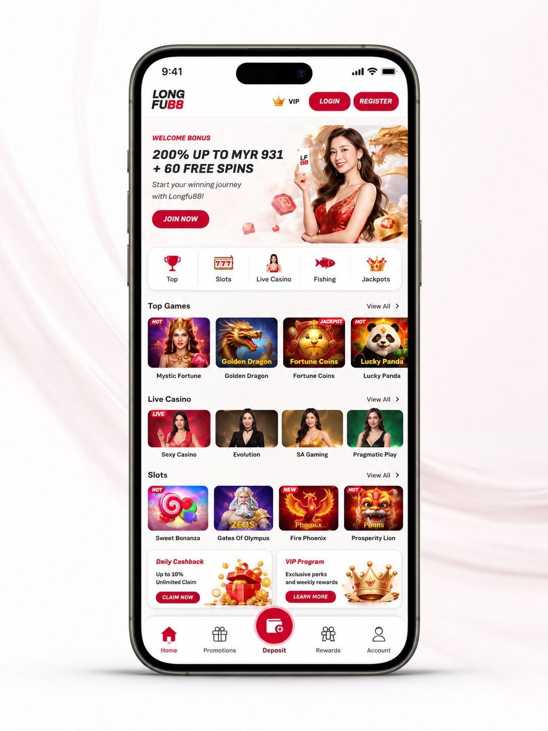 Longfu88 mobile app